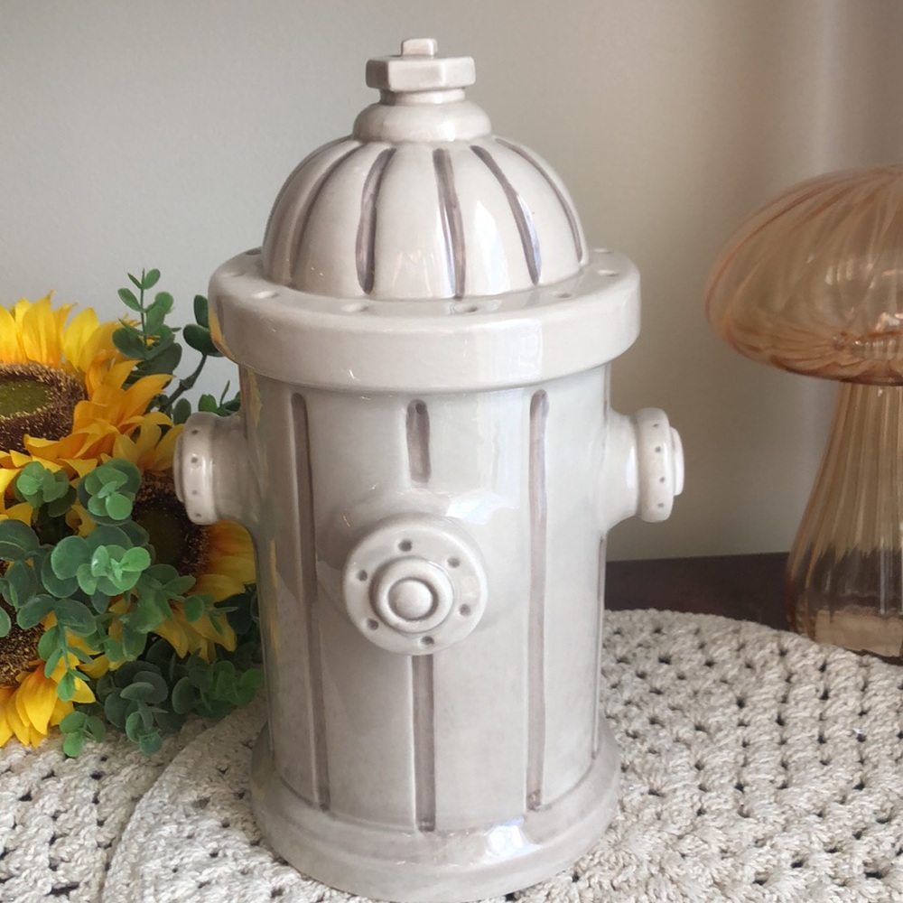 Blue Sky Fire Hydrant TREATS Dog Canister - Picture 4 of 11